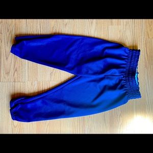 Used Yourh L Navy softball pants